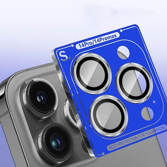 Lito Kameraschutz Gehärtetes Glas Silver für das iPhone 14 Pro, iPhone 14 Pro Max