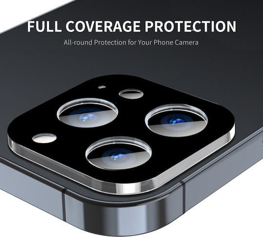 Techsuit Full Προστασία Κάμερας Μεμβράνη Μαύρο για το iPhone 17