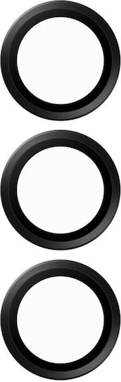 PanzerGlass Hoops Προστασία Κάμερας Tempered Glass Μαύρο για το Samsung Galaxy A15, A15 5G