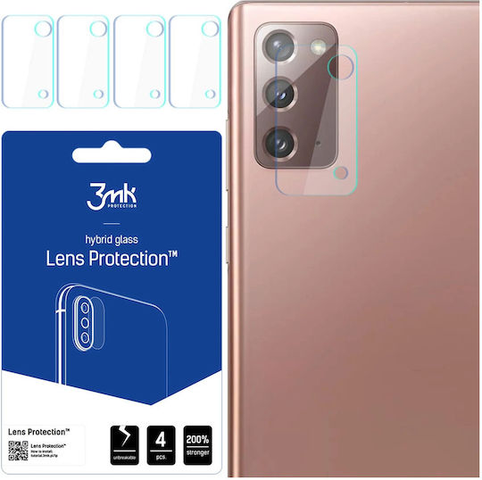 3MK Camera Protection Tempered Glass Transparent for the Galaxy Note 20