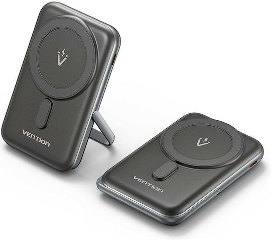 Vention FHNB0 MagSafe Power Bank 10000mAh 20W με Θύρα USB-C Power Delivery Μαύρο