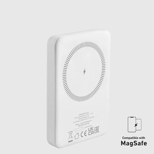 SBS MagSafe Power Bank 5000mAh White