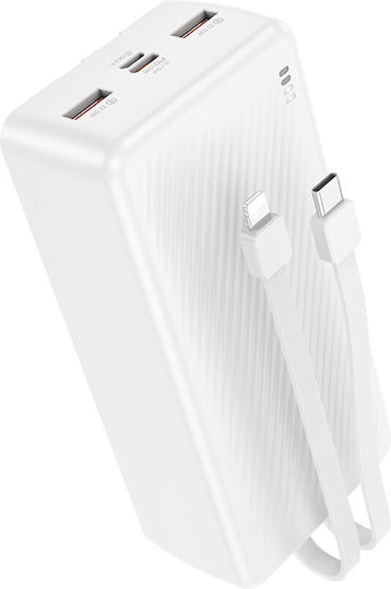 Borofone BJ56B Power Bank 30000mAh 22.5W White