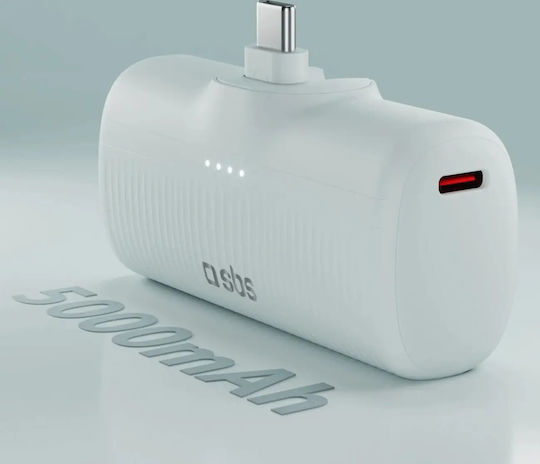 SBS Ecopower 5000mAh 10W Γκρι
