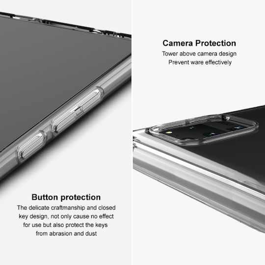 Asus Imak Ux10 Series Back Cover Σιλικόνης Διάφανο (Asus Zenfone 10 5G - Asus)
