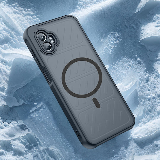 Techsuit Halofrost Ii Magsafe Umschlag Rückseite Silikon Schwarz (Galaxy XCover 7 Pro)