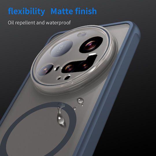 Techsuit Halofrost Ii Magsafe Umschlag Rückseite Silikon / Kunststoff Marineblau (Xiaomi 15 Ultra)