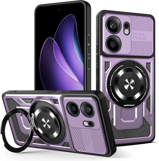 Techsuit Back Cover Silicon Violet (Oppo Reno13 F / FS)