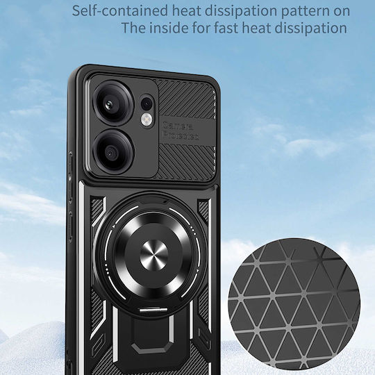 Techsuit Back Cover Silicone Gray (Oppo Reno13 F / FS)