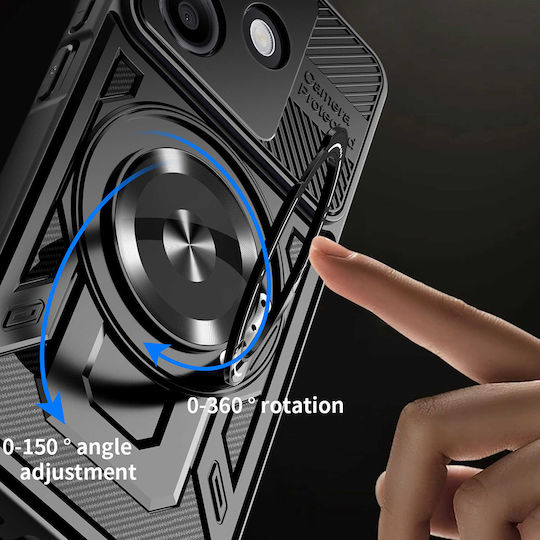 Techsuit Umschlag Rückseite Silikon Gray (Oppo A5 Pro)