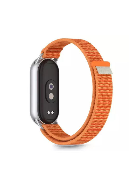 Tech-Protect Nylon Stripe Xiaomi Smart Band 8 9 10 Nfc Orange Grau Tech-Protect Nylon Stripe Xiaomi Smart Band 8 9 10 Nfc Orange Grau