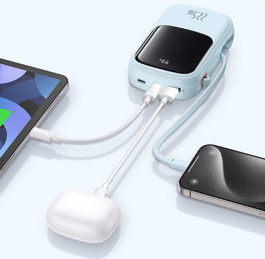 Baseus Qpow 2 Baterie Externă 20000mAh 22.5W Încărcare Rapidă Albastră