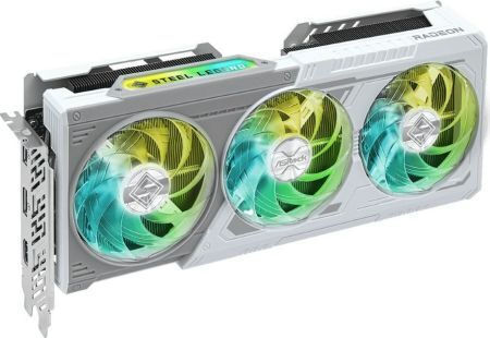 ASRock Radeon RX 9060 XT 8GB GDDR6 Legenda de oțel OC Placă Grafică