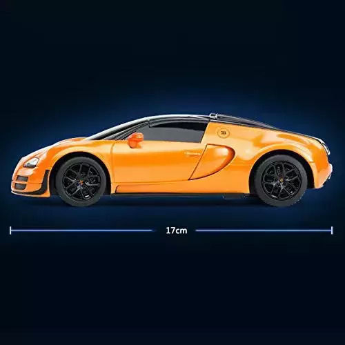 Bugatti Τηλεκατευθυνόμενο Αυτοκίνητο 2WD Πορτοκαλί