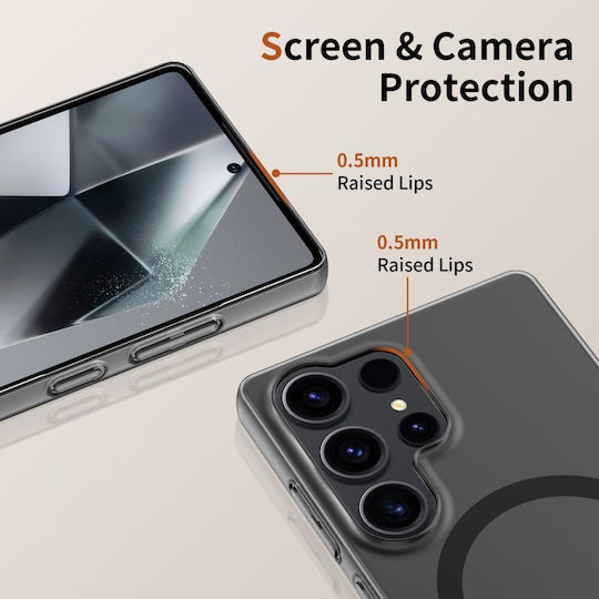 Tech-Protect Magslim Back Cover Πλαστικό Μαύρο (Galaxy S25 Edge)