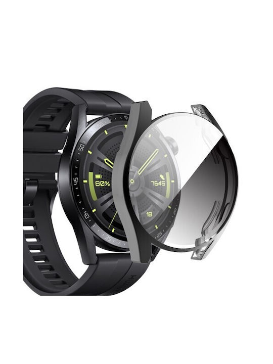 Electroplated Силиконов Калъф в Черен цвят за Huawei Watch GT 3 46 мм