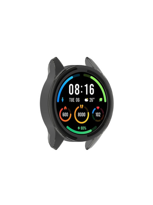Θήκη Σιλικόνης Transparent Black για το Mi Watch