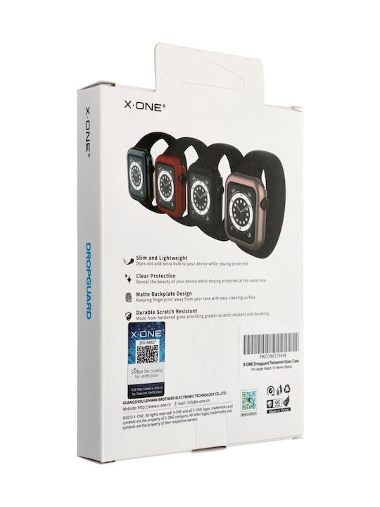X-One Dropguard Πλαστική Θήκη σε Μαύρο χρώμα για Apple Watch 10 46mm X-One Dropguard Πλαστική Θήκη σε Μαύρο χρώμα για Apple Watch 10 46mm