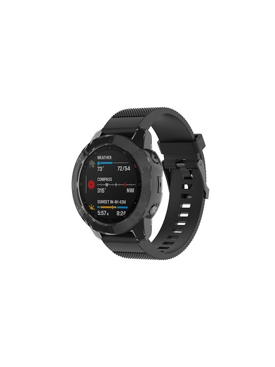 Silicone Case Black Colour for Garmin Fenix 6