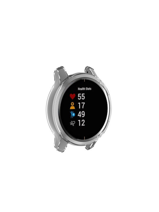 Schutzhülle aus TPU-Silikon Silikonhülle in Transparent Farbe für Garmin Venu Schutzhülle aus TPU-Silikon Silikonhülle in Transparent Farbe für Garmin Venu