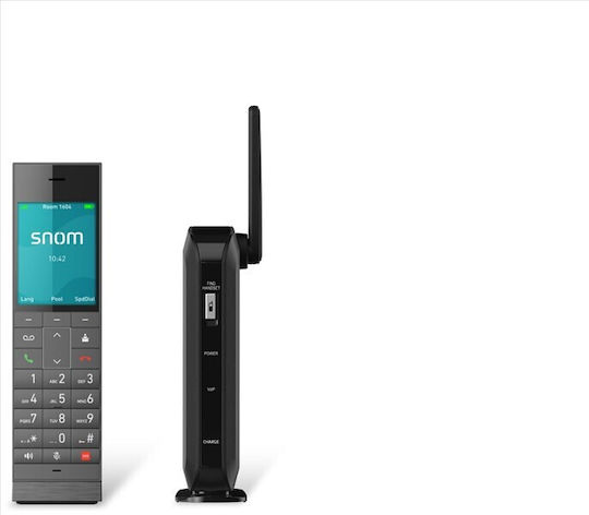 Snom Schnurlos IP-Telefon in Schwarz