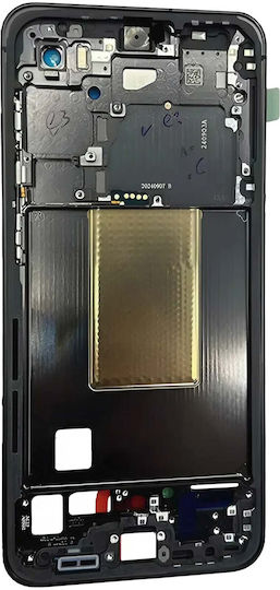 Μεσαίο Πλαίσιο Samsung S721b Galaxy S24 Fe 5g Μαύρο Original