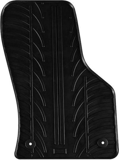 Gledring Σετ Μπροστινά και Πίσω Πατάκια 4τμχ για Audi A3 2020 Μαύρα