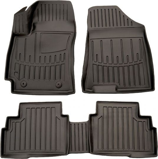 Race Axion Car Mats Rubber Raised Sides With Fasteners Hyundai Kona 5d 2023+ Race Axion 5 Pieces 5009355/st