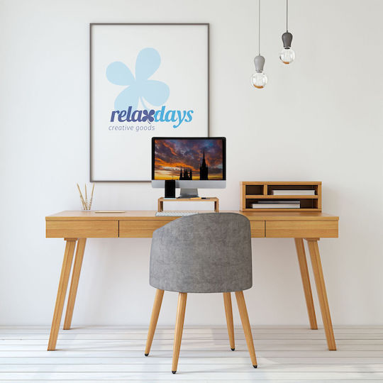 Relaxdays Стойка Монитор Кафяв (10039873)