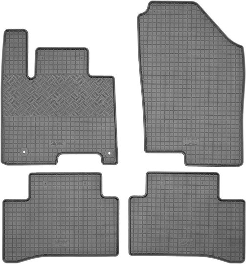 Rigum Σετ Μπροστινά και Πίσω Πατάκια 4τμχ για Hyundai Tucson 2021 Μαύρα