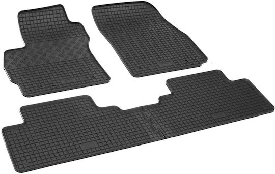 Rigum Set of Front and Rear Mats 4pcs for Mazda 5 2010+ Black