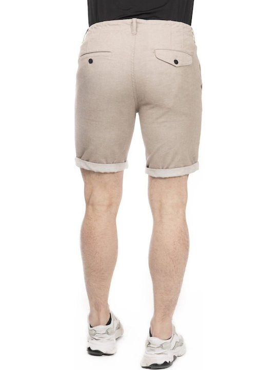 Narroshy 123 Ανδρική Βερμούδα Chino Μπεζ