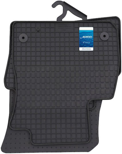 Petex Set of Front and Rear Mats 4pcs for Opel Insignia 2017 Black