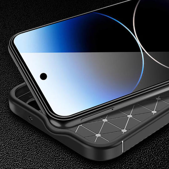 Techsuit Задна корица Силикон Черен (Google Pixel 10 Pro XL)