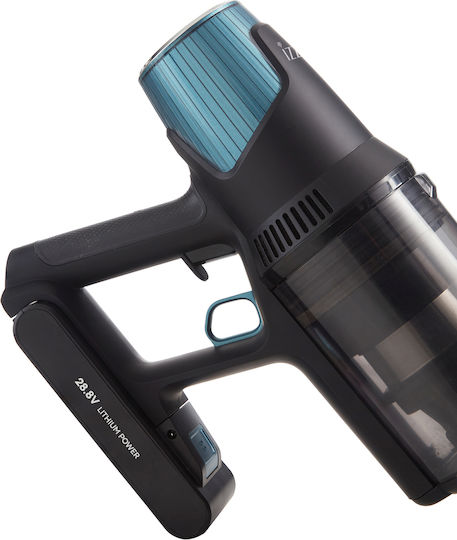 Izzy Galaxy G1 Επαναφορτιζόμενη Σκούπα 2 σε 1 Stick & Χειρός 28.8V Μπλε