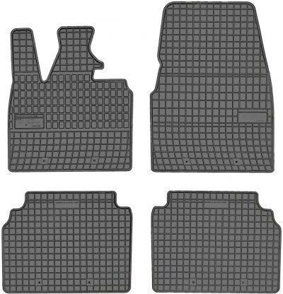 Frogum Set of Front and Rear Mats 4pcs for BMW i3 2013+ Black