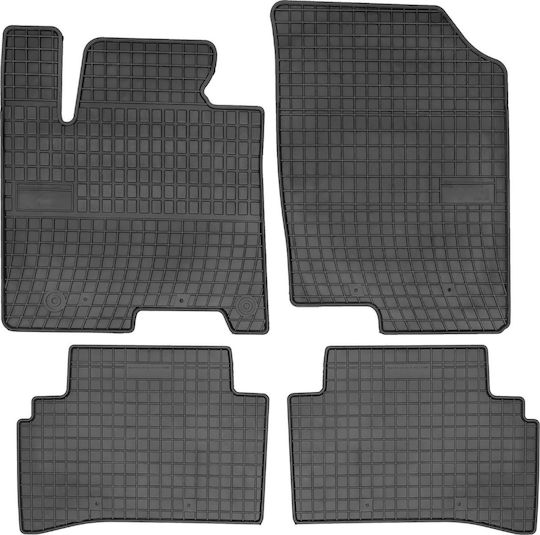 Frogum Set of Front and Rear Mats 4pcs for Hyundai Tucson 2020 Black