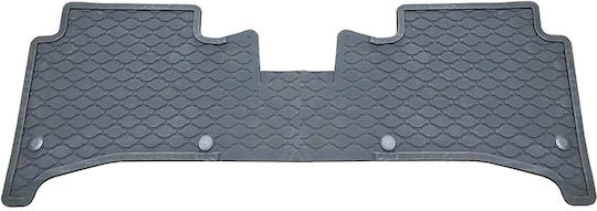 Set of Front and Rear Mats 3pcs Tray Type for Volkswagen Touareg Porsche Cayenne Gray