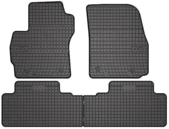 Frogum Set of Front and Rear Mats 4pcs for Mazda 5 / Premacy 2005+ Black