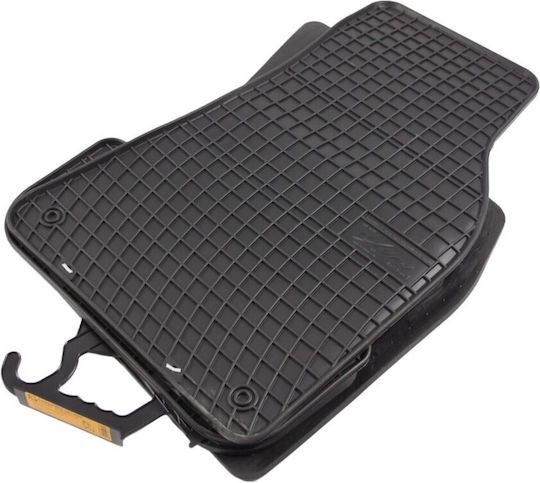Frogum Set of Front and Rear Mats 4pcs for Audi A6 2006-2011 Black