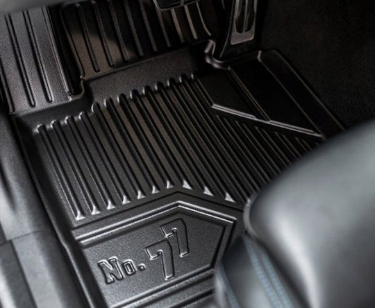 Frogum Set of Front and Rear Mats 4pcs for Ford Mondeo 2007-2014 Black