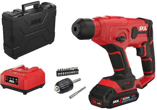Skil Ciocan rotopercutor Baterie 18V cu Suport HEX RH1E3810GB