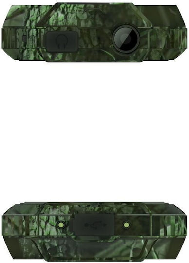 Evolveo StrongPhone Z6 Dual SIM Антретично Мобилен Телефон с Бутоните Зелен Камуфлаж