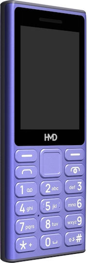 HMD 110 4G Dual SIM Κινητό με Κουμπιά Μπλε