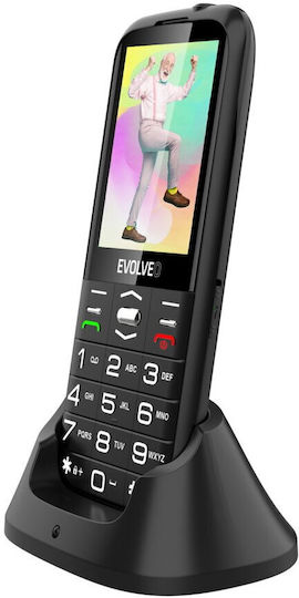 Evolveo EasyPhone XO Dual SIM Telefon Mobil cu Butoane Mari Negru