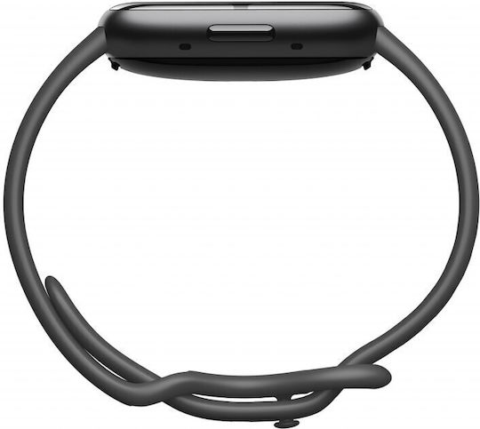 Fitbit Sense 2 Aluminium Wasserdicht Smartwatch mit Pulsmesser (Shadow Grey / Graphite)