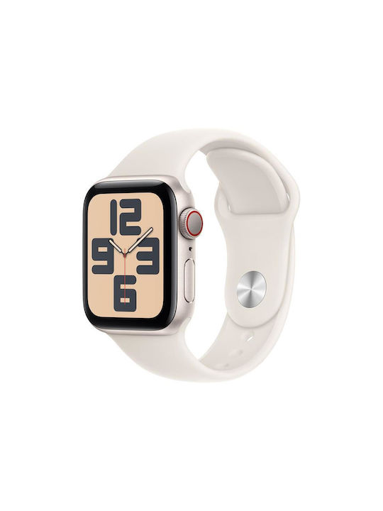 Apple Sport Band 40mm M/L Strap Silicone with Pin Starlight (Apple Watch 38/40/41/42mm)