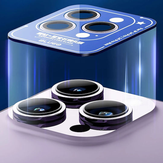 Blueo Lens Προστασία Κάμερας Tempered Glass Χρυσό για το iPhone 16 Pro, iPhone 16 Pro Max