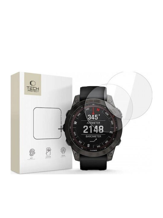 Tech-Protect Glass Fit+ Закалено стъкло за SAMSUNG Galaxy Watch 8 (40 мм) 2бр