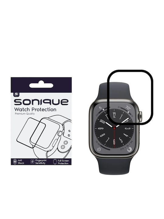 Sonique Full Face Tempered Glass για το Apple Watch 7/8/9 45mm 1τμχ